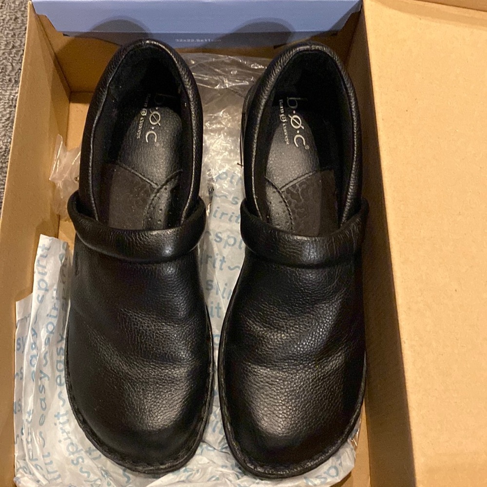 Genuine, leather BOC shoes. Worn once.